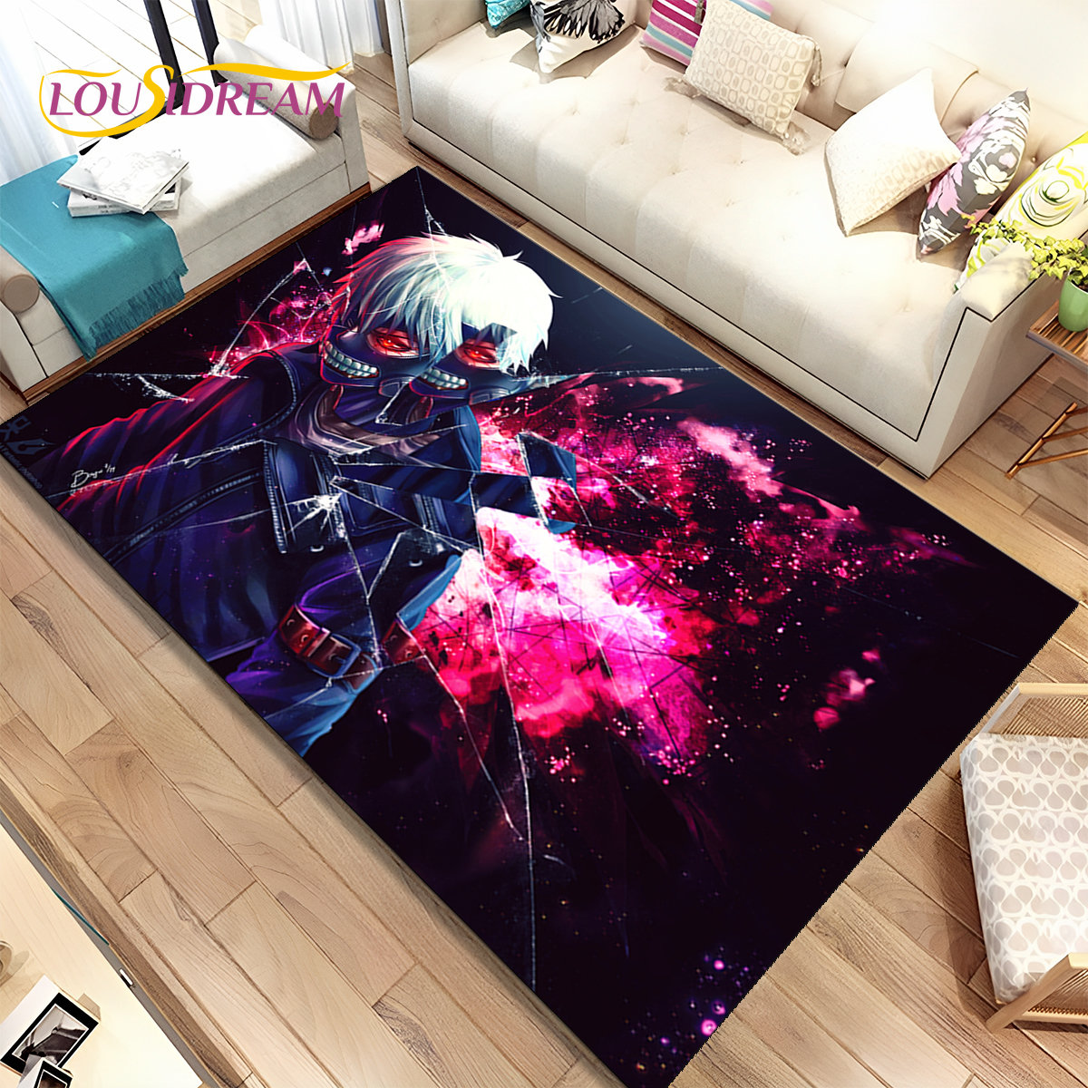 Kids Outdoor Area - Tapis de sol antidérapant pour enfants,