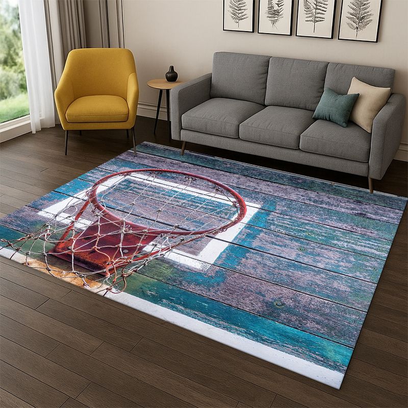 Kids Outdoor Area - Tapis de sol sportif dessin animé
