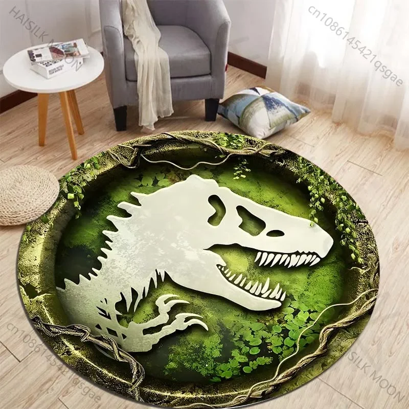 Tapis ronds imprimé dinosaure  - Kids Outdoor Area avis et prix